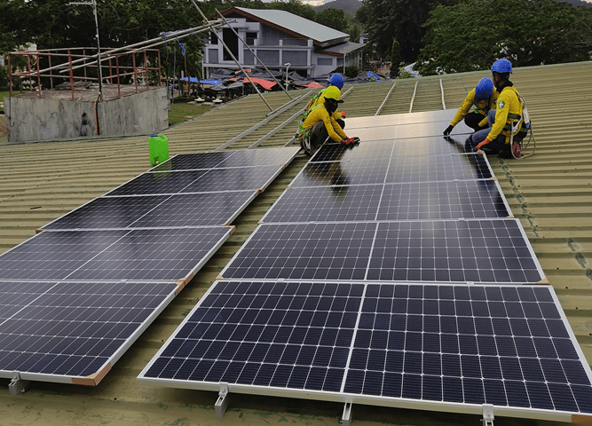 One Renewable Solar Panel Roof
